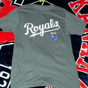 Charcoal gray Kansas City Royals t-shirt
